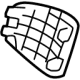 Toyota 64735-0E090-C0 Access Cover, Driver Side