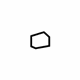 Toyota 52462-10030 Lower Cover Pad, Rear Passenger Side