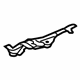 Toyota 57837-60020 Reinforcement, Rear Seat Leg, Rear, Passenger Side