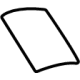 Toyota 64818-12080 Lift Gate Glass Spacer, Passenger Side