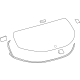 Toyota 68105-12460 Lift Gate Glass, Rear