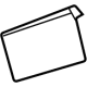 Toyota 64819-12060 Lift Gate Glass Spacer, Driver Side