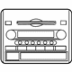 Toyota 86120-04111 AM/FM Cd