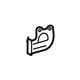 Toyota 71832-AD010-B1 Hinge Cover, Driver Side