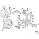 Toyota 71100-02Z20-B3 Seat Assembly, Dark Gray, Front Passenger Side