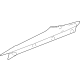 Toyota 60117-62010-A0 Upper Cover, White, Passenger Side