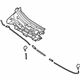Toyota 55781-WB002 Cowl Grille, Passenger Side