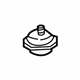 Toyota 48305-0C020 Spring Bumper, Front