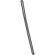 Toyota 85214-62030 Wiper Blade Refill, Passenger Side, Rubber
