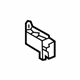 Toyota 84920-0E020-B1 Lumbar Switch, Gray, Passenger Side