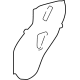 Toyota 67841-0C120 Cover, Rear Passenger Side