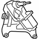 Toyota 85130-48050 Wiper Motor, Rear
