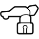 Toyota 84930-F6020 Switch, Back Door Control