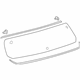 Toyota 68105-12450 Lift Gate Glass, Rear