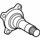 Toyota 41309-28060 Shaft Sub-Assembly, Differential Side Gear, Passenger Side