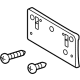 Toyota 52114-12340 License Bracket, Front