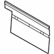 Toyota 64271-0C050-C0 Back Panel Trim, Rear Lower