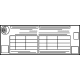 Toyota 42661-12L20 Tire Pressure Label