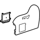 Toyota 71802-08050-B0 Outer Cover, Gray, Driver Side