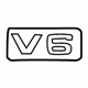 Toyota 00211-V6103-02 Decal, Rear, Copper