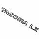 Toyota 00211-LX104-03 Decal, Silver, Rear