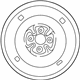 Toyota 42611-17220 Wheel, Spare