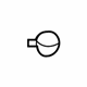 Toyota 55524-0C020 Cluster Panel Hole Cover