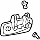 Toyota 69210-33041-B0 Handle, Outside, Gray, Passenger Side