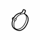 Toyota 42345-14020 Clamp, Rear
