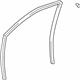 Toyota 68141-52140 Run Channel, Front Passenger Side