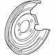 Toyota 47881-12090 Cover Sub-Assembly, Disc Brake Dust, Rear Passenger Side