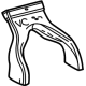 Toyota 87215-62010 Separator Duct, Rear