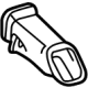 Toyota 58863-62010 Inner Duct, Rear