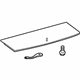 Toyota 58409-0E041-C1 Trim Board, Black, Rear Driver Side