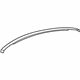 Toyota 75555-AA020 Drip Molding, Center Passenger Side