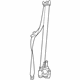Toyota 73210-47272-A2 Lap & Shoulder Belt, Passenger Side