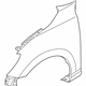 Toyota 53812-WB001 Panel, Front Fender, Driver Side