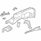 Toyota 53702-0C201 Apron Assembly, Driver Side