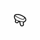 Toyota 33554-20090 Button Cover
