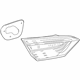 Toyota 81581-33210 Backup Lamp, Passenger Side