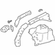 Toyota 53701-07050 Apron Assembly, Passenger Side