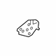 Toyota 53835-07030 Front Brace, Passenger Side