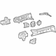 Toyota 57027-06906 Front Rail, Inner Passenger Side