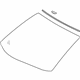 Toyota 56101-0E263 Windshield, Front
