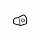 Toyota 61637-52040 Inner Wheelhouse Brace, Passenger Side
