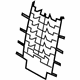 Toyota 71053-02170 Seat Frame Spring, Front Driver Side