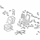 Toyota 71200-0Z530-B5 Seat Assembly, Gray, Front Driver Side