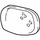 Toyota 87931-AA100 Mirror Glass, Passenger Side