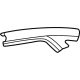 Toyota 61210-30010 Rear Rail, Passenger Side