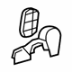 Toyota 71861-06050-B0 Inner Cover, Passenger Side